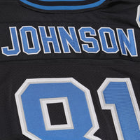 Detroit Lions Calvin Johnson Mitchell & Ness Black 2007 Authentic Throwback Jersey