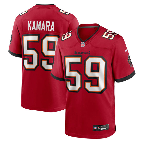 Tampa Bay Buccaneers Mohamed Kamara Nike Red Team Game Jersey