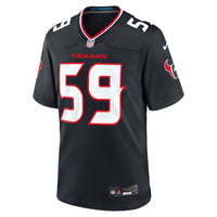 Houston Texans DeMeco Ryans Nike Navy Team Retired Game Jersey