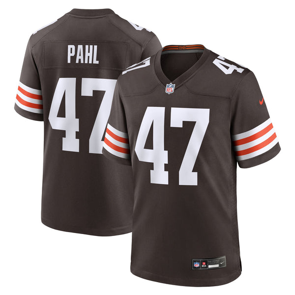 Cleveland Browns Wes Pahl Nike Brown Team Game Jersey