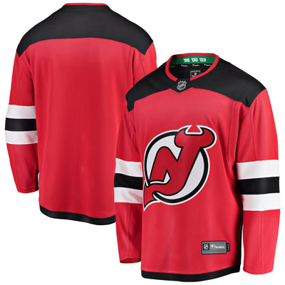 New Jersey Devils Fanatics Red Home Breakaway Jersey