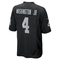 Las Vegas Raiders Mike Washington Jr. Black jersey – view 5