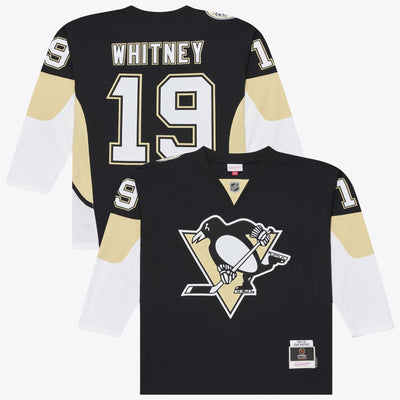 Pittsburgh Penguins Ryan Whitney Mitchell & Ness Black 2007/08 Power Play Jersey