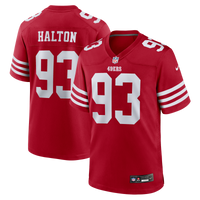 San Francisco 49ers Gracen Halton Nike Scarlet Team Game Jersey
