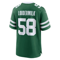 New York Jets Isaiahh Loudermilk Green jersey – view 5