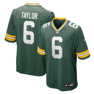 Green Bay Packers Tyrod Taylor Nike Green Team Game Jersey