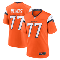 Denver Broncos Quinn Meinerz Nike Orange Team Game Jersey