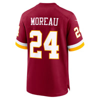 Washington Commanders Fabian Moreau Burgundy jersey – view 3