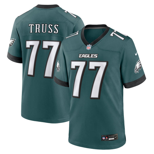 Philadelphia Eagles Xavier Truss Nike Midnight Green Team Game Jersey