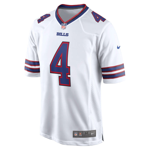 Buffalo Bills James Cook III Nike White Game Jersey