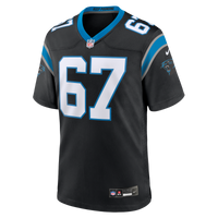 Carolina Panthers Corey Bullock Nike Black Team Game Jersey