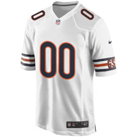 Chicago Bears Nike White Custom Game Jersey