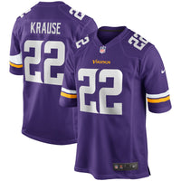 Minnesota Vikings Paul Krause Nike Purple Game Retired Player Jersey