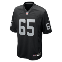 Las Vegas Raiders Tyler Linderbaum Nike Black Team Game Jersey