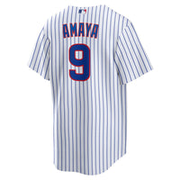 Chicago Cubs Miguel Amaya White jersey – view 4
