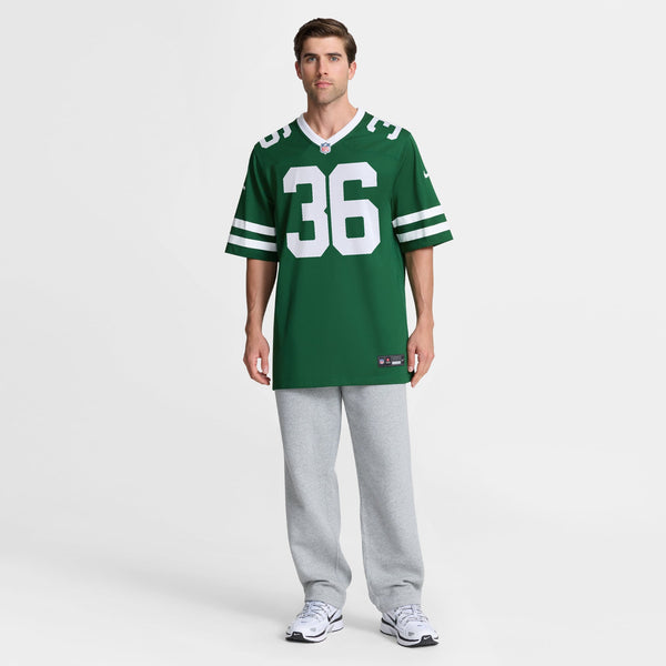 New York Jets Al-Jay Henderson Nike Legacy Green Team Game Jersey