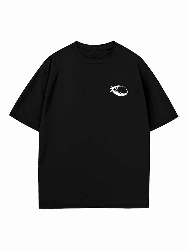Black t-shirt with Junji Ito Horror Motif Sweet Disaster graphic – photo 2