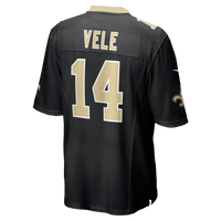 New Orleans Saints Devaughn Vele Nike Black Team Game Jersey