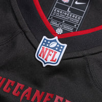 Tampa Bay Buccaneers Nike Pewter Alternate Custom Game Jersey