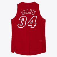 Miami Heat Mitchell & Ness Ray Allen 2012 Christmas Day Authentic Jersey - Scarlet