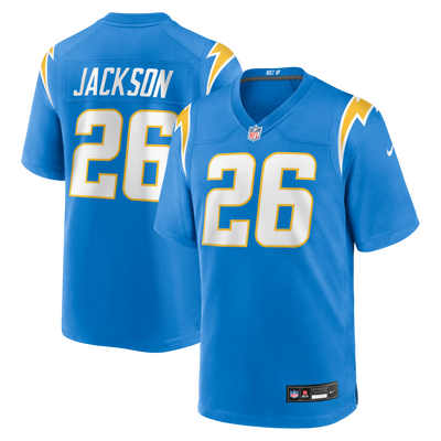 Los Angeles Chargers Donte Jackson Nike Powder Blue Team Game Jersey