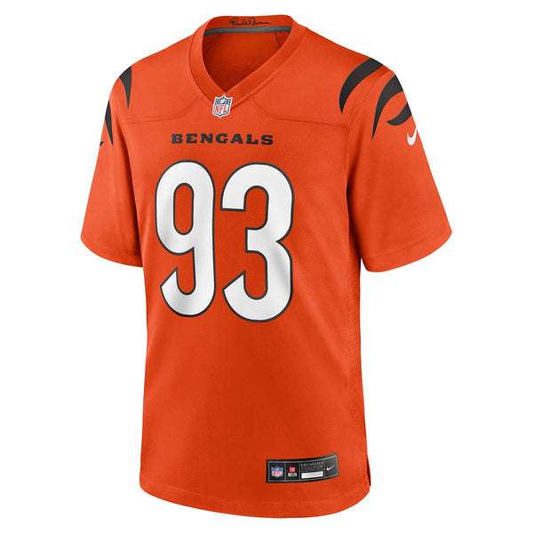 Cincinnati Bengals Jonathan Allen Nike Orange Alternate Game Jersey
