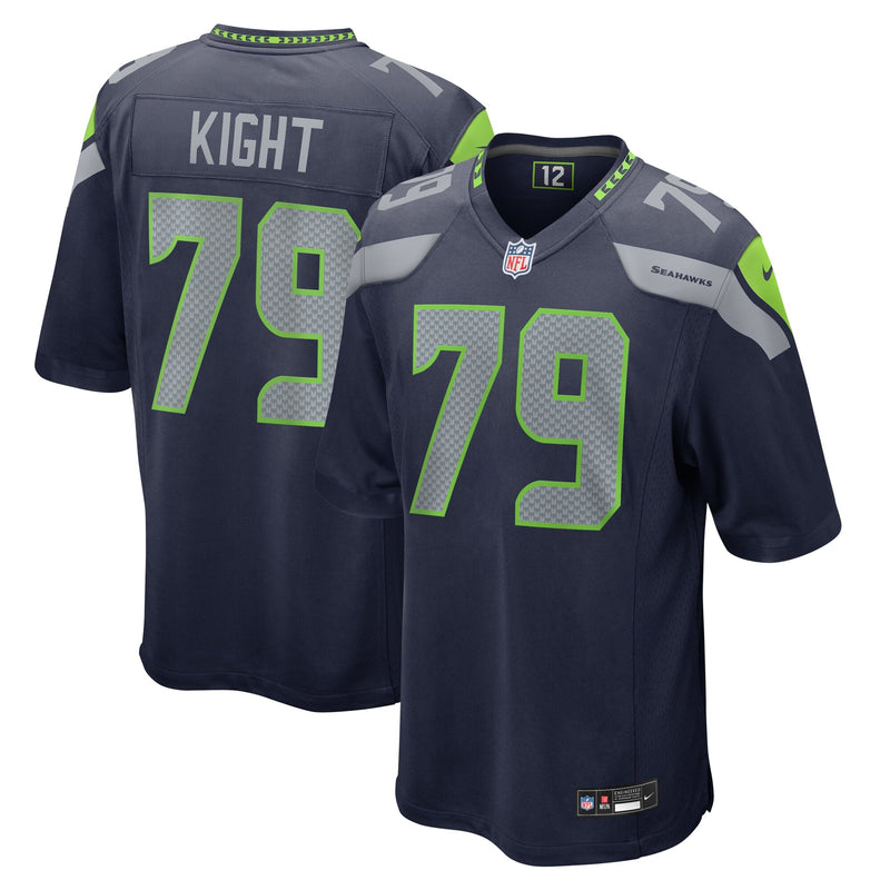 Seattle Seahawks Amari Kight Navy jersey – view 1