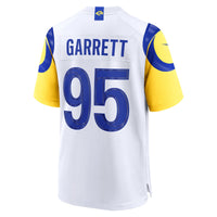 Los Angeles Rams Myles Garrett White jersey – view 3