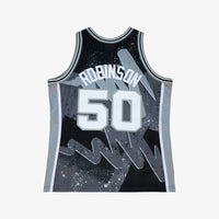 San Antonio Spurs Mitchell & Ness David Robinson 1998 Hyper Hoops Swingman Jersey - Black