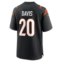 Cincinnati Bengals Tacario Davis Nike Black Team Game Jersey