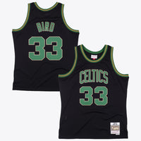 Boston Celtics Mitchell & Ness Larry Bird 1985 Reload Swingman Authentic Jersey - Black