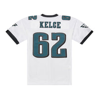 Philadelphia Eagles Jason Kelce Mitchell & Ness White 2011 Authentic Throwback Jersey