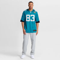 Jacksonville Jaguars Brenden Bates Teal jersey – view 2