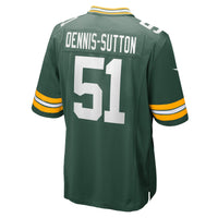 Green Bay Packers Dani Dennis-Sutton Green jersey – view 5
