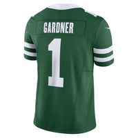 New York Jets Ahmad Sauce Gardner Nike Legacy Green Vapor F.U.S.E. Limited Jersey