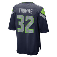 Seattle Seahawks Drake Thomas Navy jersey – view 3