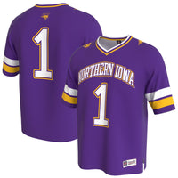 Northern Iowa Panthers GameDay Greats Lightweight Collegiate Football Fashion Jersey - Purple