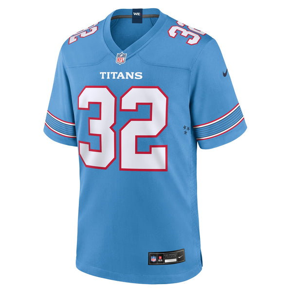 Tennessee Titans Nicholas Singleton Nike Light Blue Team Game Jersey
