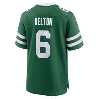 New York Jets Dane Belton Green jersey – view 5