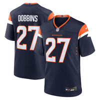 Denver Broncos J.K. Dobbins Navy jersey – view 1