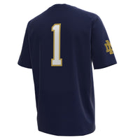 Notre Dame Fighting Irish Under Armour Premier Football Jersey - Navy