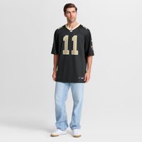 New Orleans Saints Zach Wilson Nike Black Team Game Jersey
