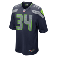 Seattle Seahawks Shemar Jean-Charles Nike College Navy Team Game Jersey
