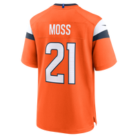 Denver Broncos Riley Moss Nike Orange Team Game Jersey