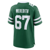 New York Jets Jordan Meredith Nike Legacy Green Team Game Jersey