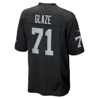 Las Vegas Raiders DJ Glaze Nike Black Team Game Jersey