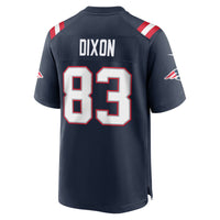 New England Patriots Kyle Dixon Navy jersey – view 5