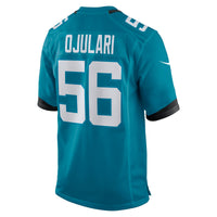 Jacksonville Jaguars BJ Ojulari Teal jersey – view 5
