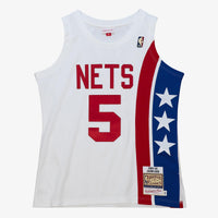New Jersey Nets Mitchell & Ness Jason Kidd 2005 Alternate Authentic Jersey - White