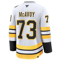 Boston Bruins Charlie McAvoy White jersey – view 4